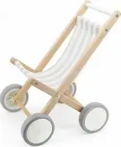 Doll stroller Adar Viga 44687 (model 6205) – toy pram for dolls