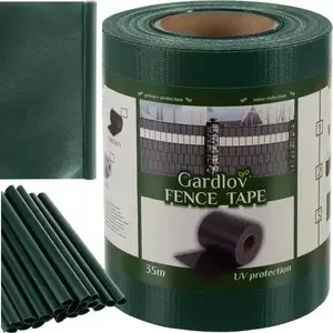 Fence Tape Gardlov 19 cm x 35 m, 450 g/m², green