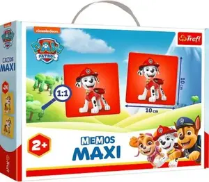 Spēļu komplekts TREFL Trefl Memo Maxi Paw Patrol — memo ar lieliem kartīšu izmēriem