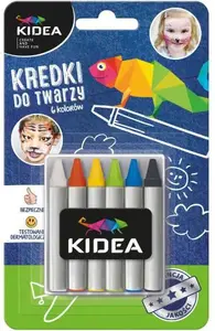 Face crayons Derform DERF.KDT6KA — set of face crayons for makeup and body art
