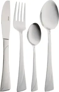 Cutlery set KingHoff 24-piece satin finish KH-1350 — stainless steel flatware service