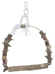 Small animal habitat décor Trixie TX-5891 — wooden platform 220×290 mm