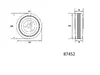 Vorel 87452 drain auger replacement part Photo 2