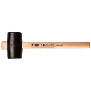 Āmurs NEO tools 25-052, koka rokturis, galvas svars 425 g, garums 340 mm, svars 538 g, melns