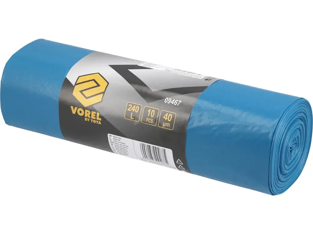 Trash bags Vorel 09467 pack of 10 Photo 3