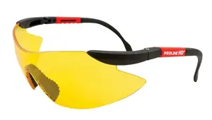Protective glasses Lahti Pro F1 model 46039 — yellow lenses with UV filter