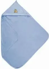 Baby bath wrap Matex MT0133, hooded towel 100x100 cm, blue