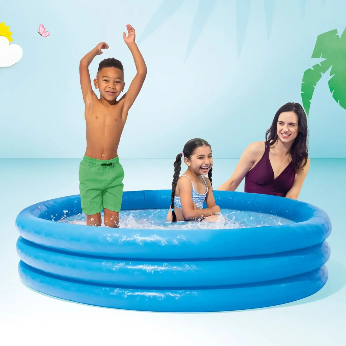 Intex 58426NP Надувной круглый бассейн 147×33 см Photo 2