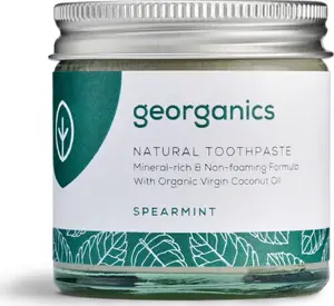 Toothpaste paste in jar Georganics Spearmint 60 ml - mineral formula