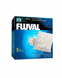 Filtra pildviela Fluval C4 amonjaka noņemšanai, 3 x 290 g