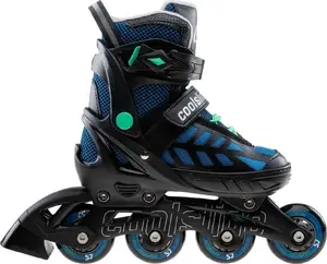 Recreational adjustable roller skates cool slide Wonton YB black size 40–43
