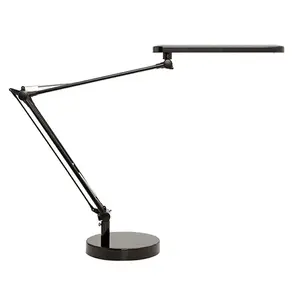 Настольная лампа Staples Unilux Mambo 6.5 Вт LED, чёрная, 3000 К, 215×505×110 мм