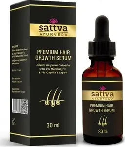 Matu augšanas serums SATTVA Premium 30 ml, lokāls serums matu augšanai