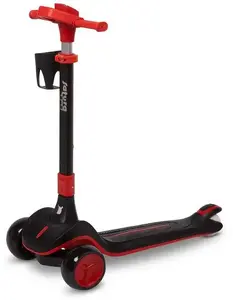 Самокат Toyz Satura Black — 3-колёсный детский самокат, модель TOYZ-0432