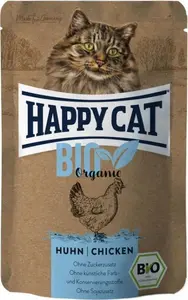 Корм для кошек Happy Cat All Meat Organic Chicken, для взрослых, без зерна, 85 г пакет