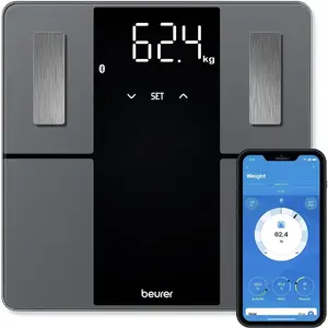HERDEGEN BF500 electronic diagnostic scales Super Black Edition with Bluetooth, black