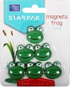Magnetic Clips STARPAK ZABKA MAGN – 25 mm, pack with 6 pieces