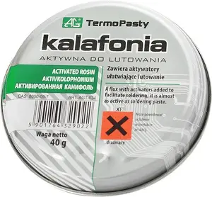 Rosin Flux Paste AG TermoPasty AGT-034 active soldering flux paste, 40 g