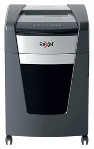 Шредер для бумаги REXEL Momentum Extra XP420+ — перекрестная резка P4, 4 x 35 мм, 60 л, 550 Вт, черный