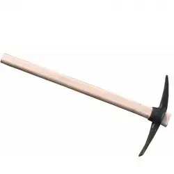 Two-sided Pickaxe with Wooden Handle 2.5 kg, No name KIL 2.5