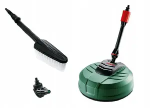 Bosch patio cleaning set with nozzle and brush (model F016800611)