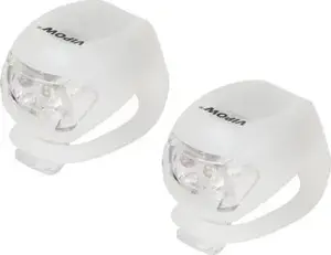 Velosipēda lukturu komplekts Rebel Light URZ0036 silikona korpusā