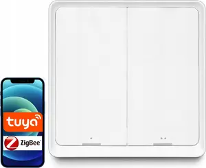 Кнопка сцен TUYA SC12 ZigBee 2 канала, 6 предустановок сцен