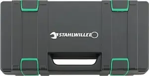 Tool storage box STAHLWILLE 81290007 KASTEN 55/6 empty, modular metal case for inserts