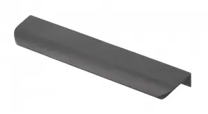 Furniture handle CERSANIT 19 cm length, matte black, single piece