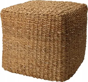 Пуф-оттоманка Home&Styling Collection 40×40×38 см из морской травы, модель 447473