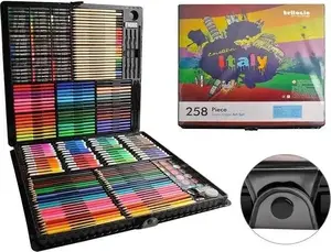 Painting Set in Case 288 pcs, Iso Trade — assorted brushes, rollers and accessories