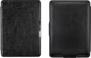 Aizsargmaciņš Strado Smart Case priekš Kindle Paperwhite 1/2/3 — melns