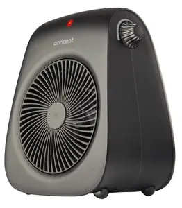 Fan electric space heater Concept Solution VT7041 — 2000 W, black, floor use, 1000/2000 W settings
