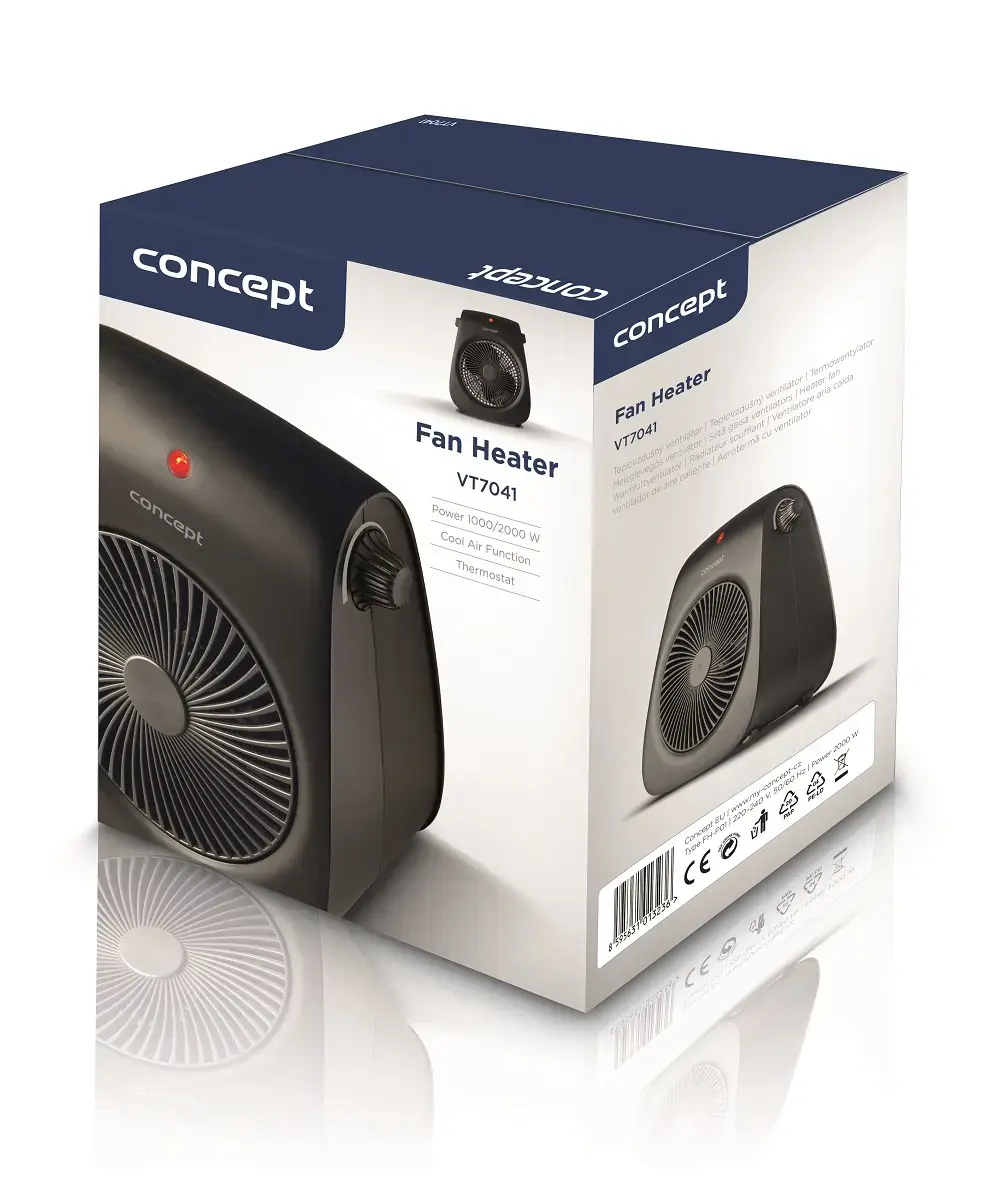 Concept Solution VT7041 — sildierīce ar ventilatoru 2000 W Photo 7