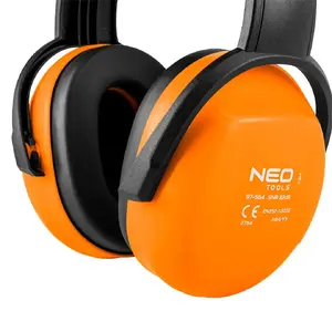Hearing protection headphones NEO tools 97-564, passive earmuffs, weight 280 g, single pack