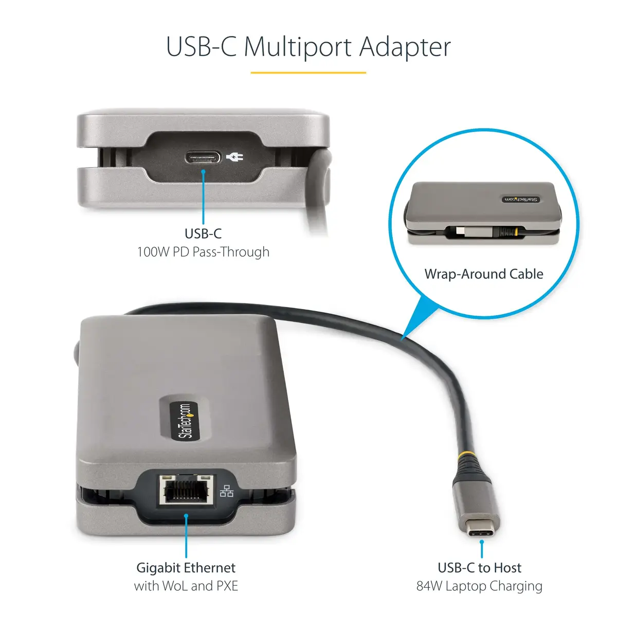 StarTech USB-C vairas ligzdu adapters S55175650 Photo 16