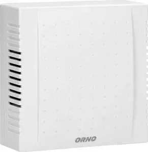Doorbell Orno Quatro Two-Tone Gong 230V AC, black