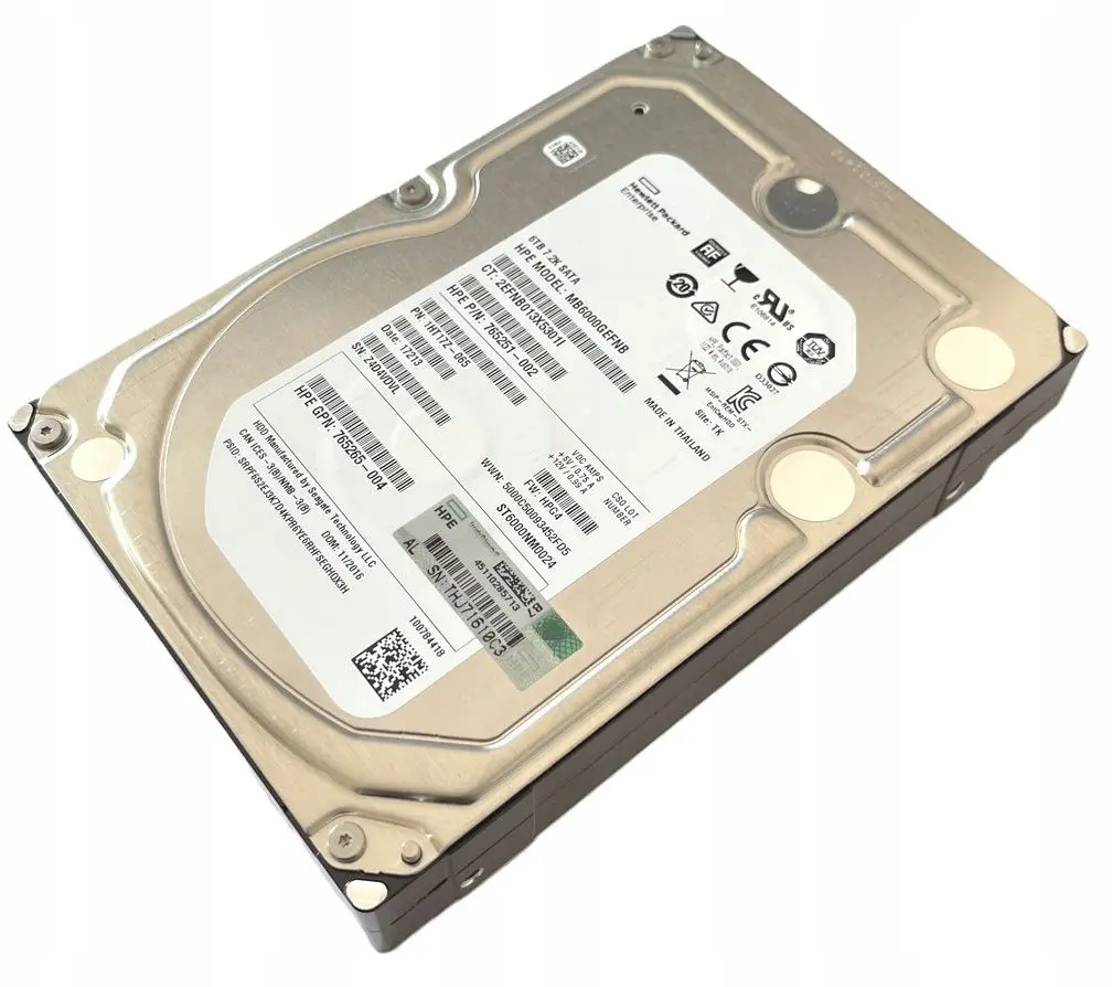 Cietais disks HP 6TB 6G SATA