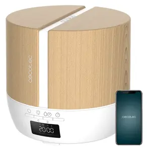 Humidifier CECOTEC 05647 Steam 0.5 L — 15.6 W, LED display, White/Wood
