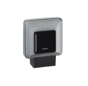 Vadības bloks vārtiem FAAC XLED, 24 V, 135×55×165 mm, melns/pelēks
