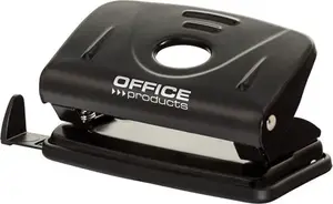 Дырокол office products на 12 листов, чёрный, модель 18052111-05