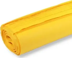 Colored crepe paper sheets INTERDRUK yellow 50x70 cm, pack of 30