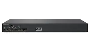 Pārvaldāms L2/L3 komutators Lancom Systems LANCOM XS-5110F — 1U iekārta, 2× 10G RJ‑45, konsoles RJ‑45/Micro‑USB, 32K MAC tabula