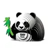 3D-пазл TEKA Eugy Panda — для 6+ Photo 2
