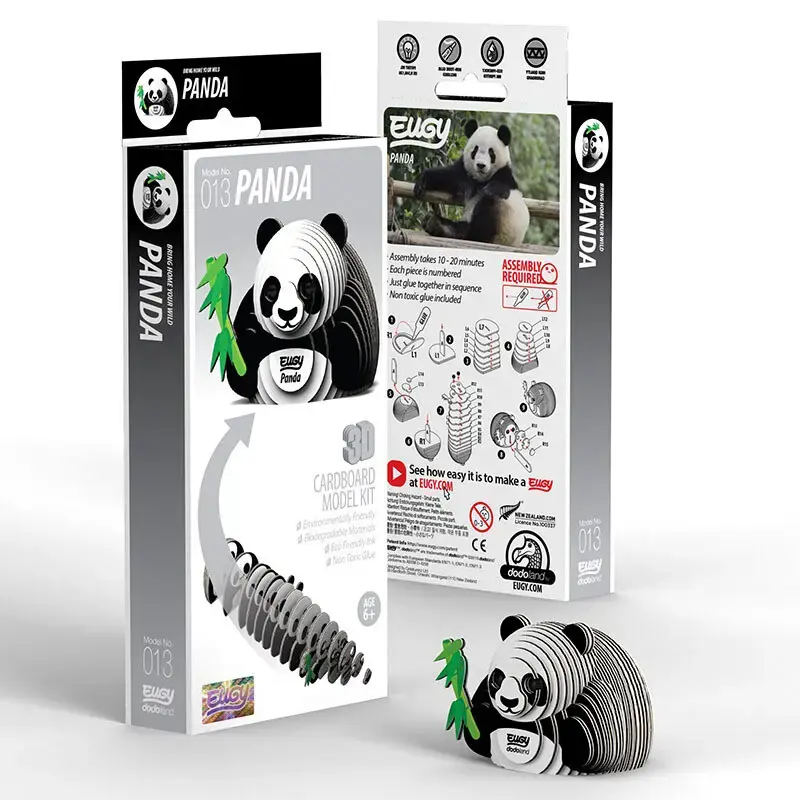 3D-пазл TEKA Eugy Panda — для 6+ Photo 5