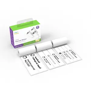 Thermal Sticker Rolls for myFirst Camera Insta Wi by MYFIRST — white labels, 3 rolls × 3 m