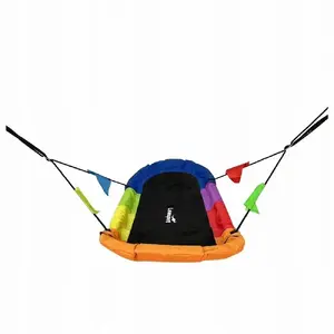 Садовые качели LEAN Sport Прямоугольные «Гнездо» Цветные 167 x 75 см