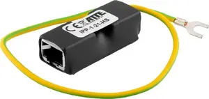 Surge Protector with Gigabit LAN and PoE pass-through Atte IPP-1-21-HS