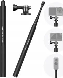 Monopod K&F SB8632 — telescopic selfie stick / monopod for action cameras, up to 153 cm