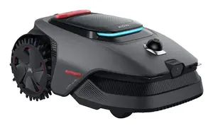 Robotic lawn mower MOVA LiDAX Ultra 800 — battery, 800 m², 200 mm cutting width, 30–100 mm height, 13.7 kg, red/black